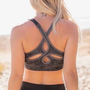 Nomads Hemp Wear Organic Flow Bra, Sports Activewear, Bamboo & Cotton